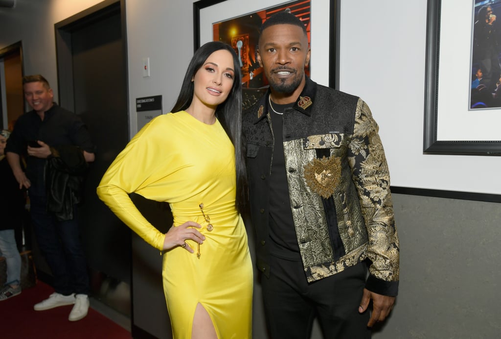 Pictured: Kacey Musgraves and Jamie Foxx