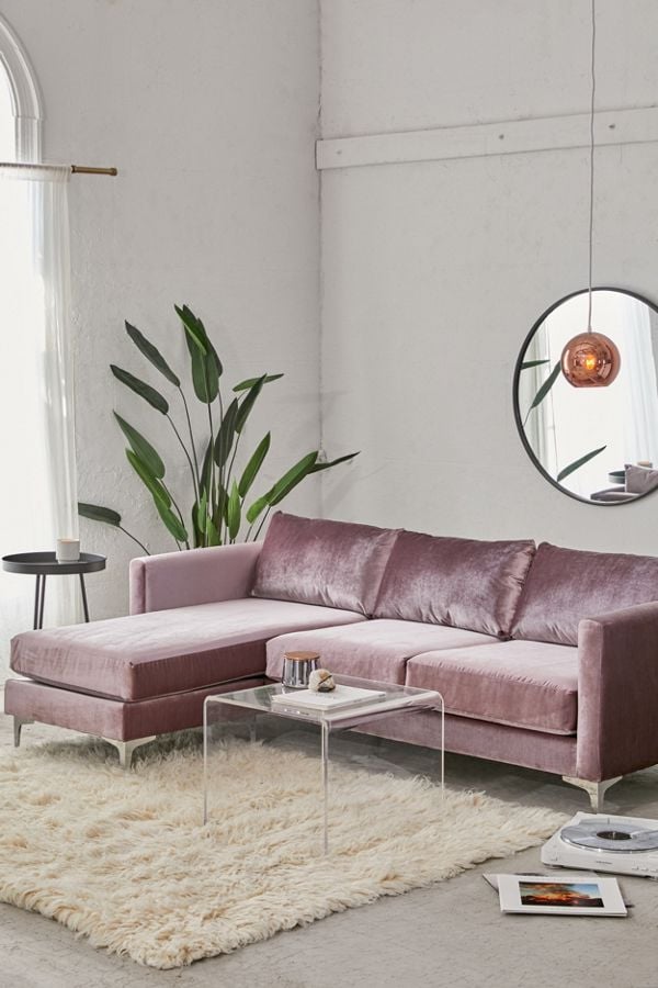 Chamberlin Velvet Sectional Sofa