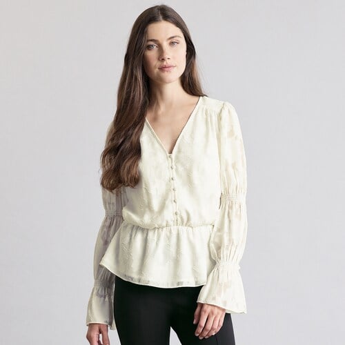 Elizabeth and James Peplum Top