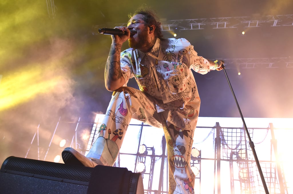 Post Malone's Best Performance Pictures POPSUGAR Celebrity Photo 22