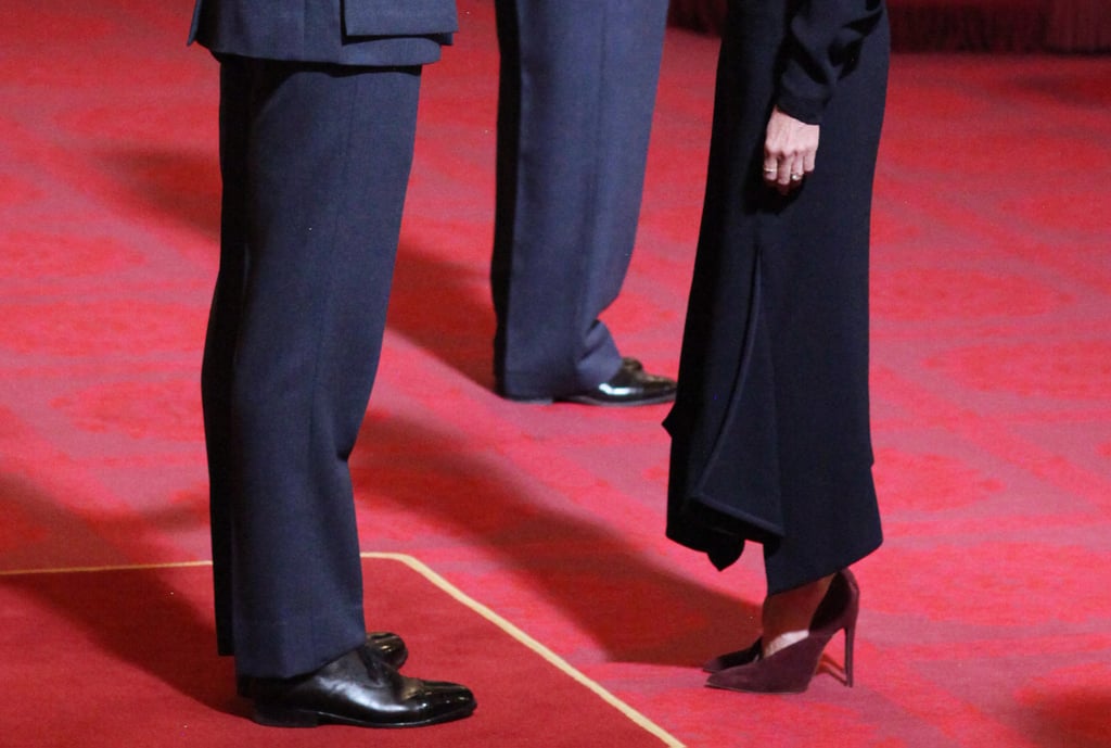 Victoria Beckham at OBE Investiture Ceremony