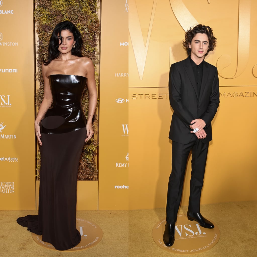 Kylie Jenner and Timothée Chalamet at the WSJ. Magazine 2023 Innovator Awards, November 2023