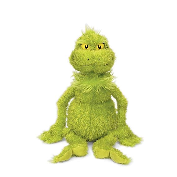 Manhattan Toy Dr. Seuss The Grinch 12" Soft Plush Toy