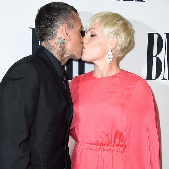 Pink and Carey Hart Red Carpet PDA May 2015