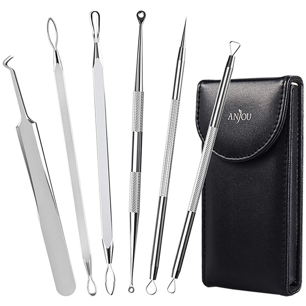 Anjou Blackhead Remover Comedone Extractor Blemish Removal Tools Set