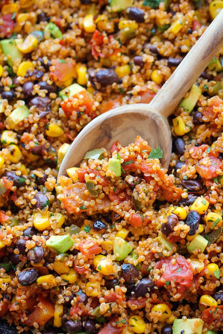 Mexican Quinoa With Tomatoes and Avocado