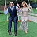 Jennifer Lopez Sheer Dress on Swing With Alex Rodriguez