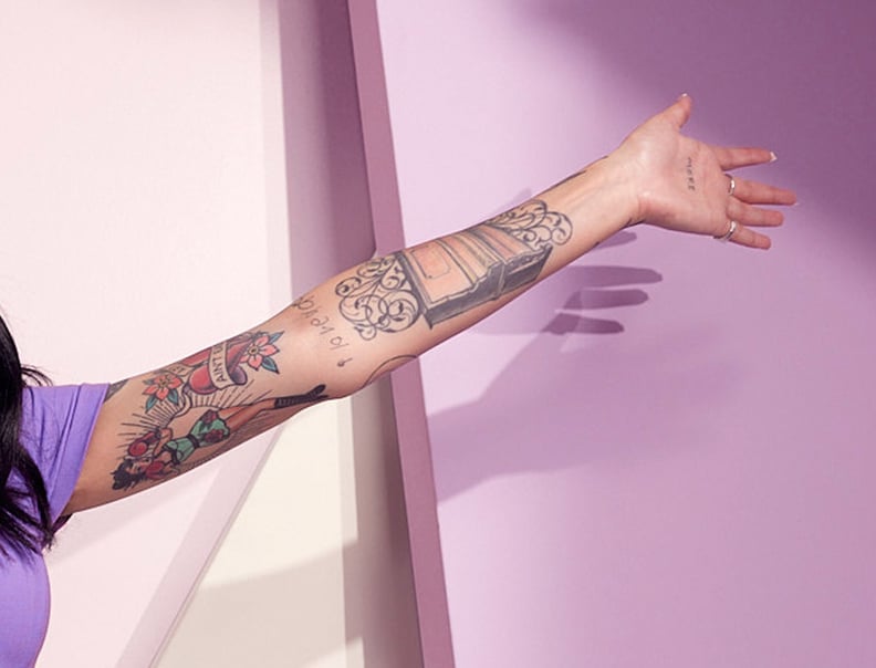 Julia Michaels's Pin-Up Girl Tattoo