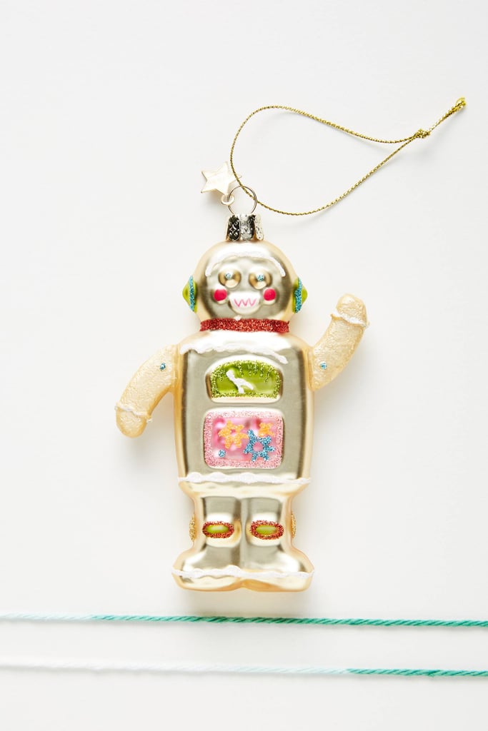 Gingerbread Robot Ornament