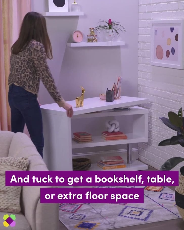 Best Bookshelf That Turns Into A Desk Popsugar Home