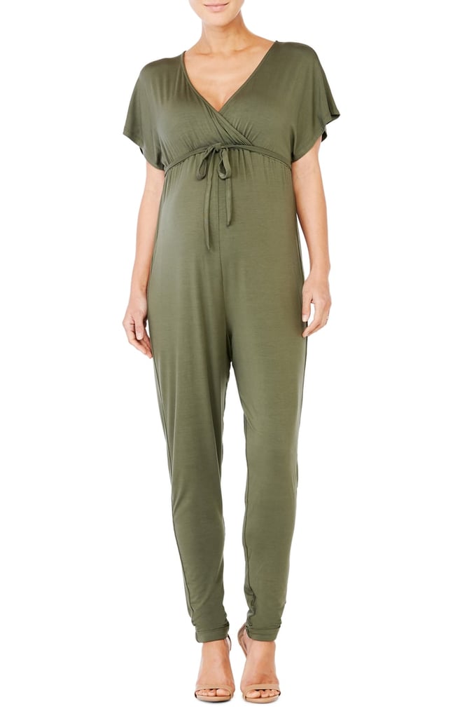 Ingrid & Isabel Crossover Maternity Jumpsuit