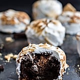 Meringue-Encased Chocolate Mousse S'mores