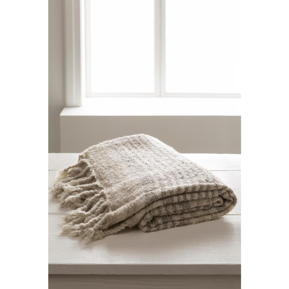Artistic Weavers Madelyn Ivory Acrylic Throw