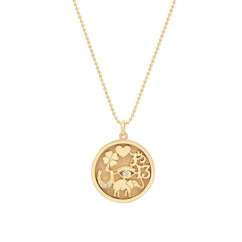 Jennifer Meyer Good Luck Necklace