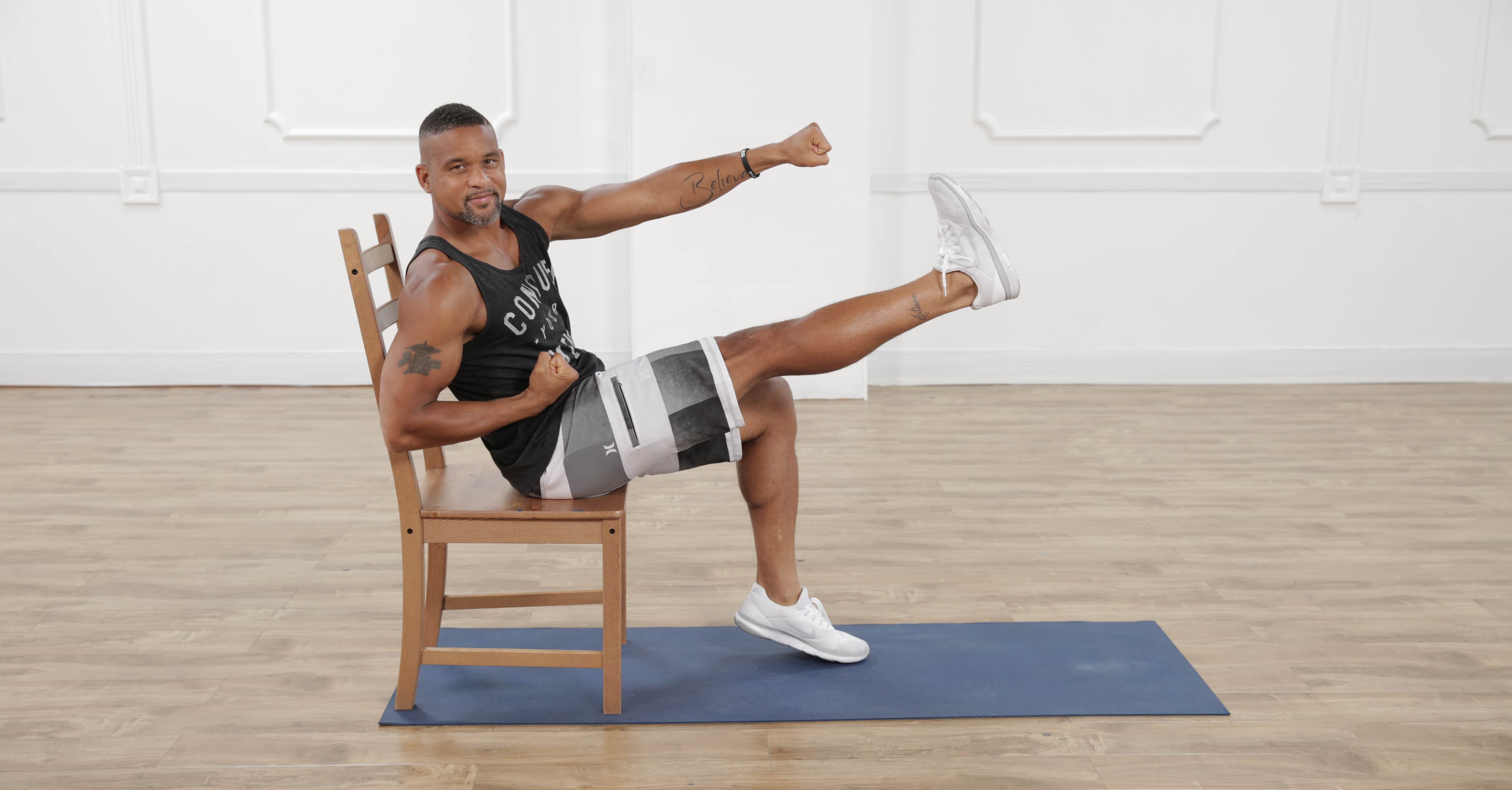 Seated Ab Exercises From Shaun T POPSUGAR Fitness