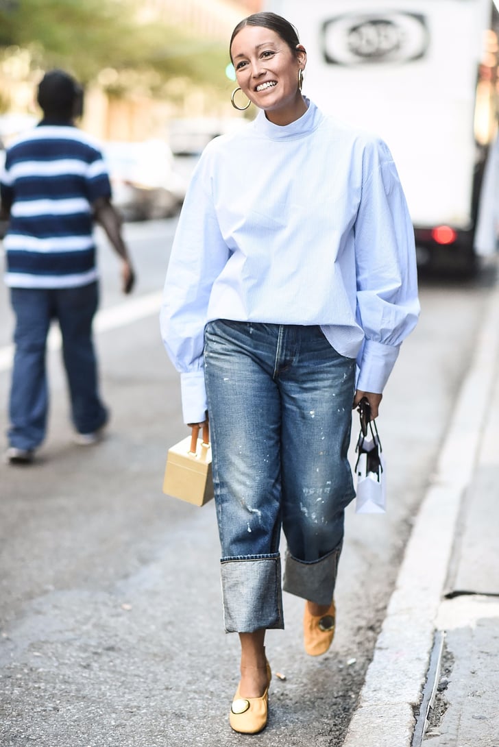 How to Cuff Your Jeans POPSUGAR Fashion