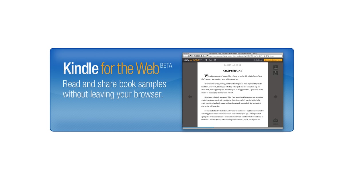 Amazon Kindle For the Web