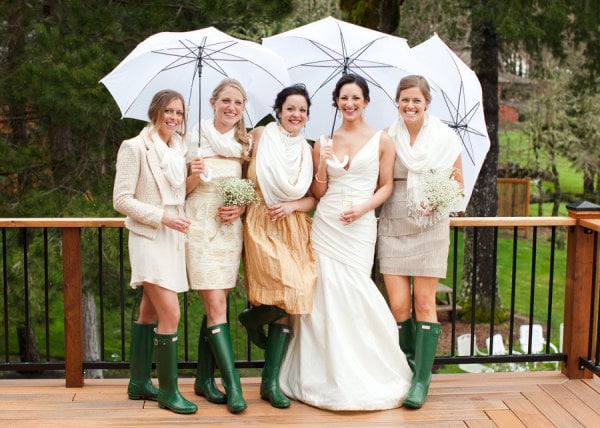Wellies For the Bridesmaids