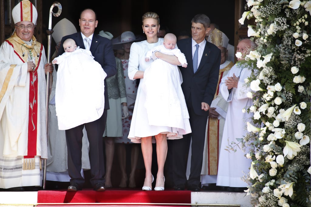 The Royal Twins of Monaco Are Baptized | Pictures