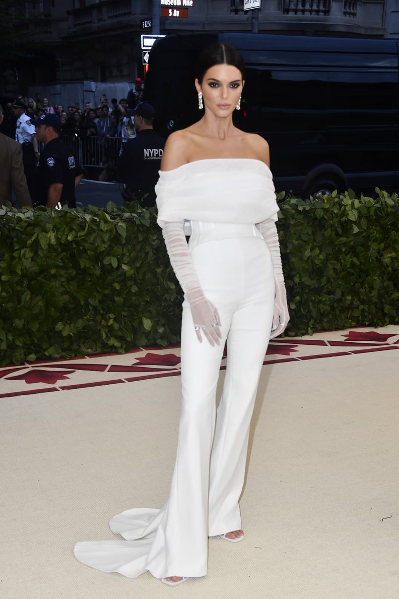 Kendall Jenner Chose an All-White Look For the Event