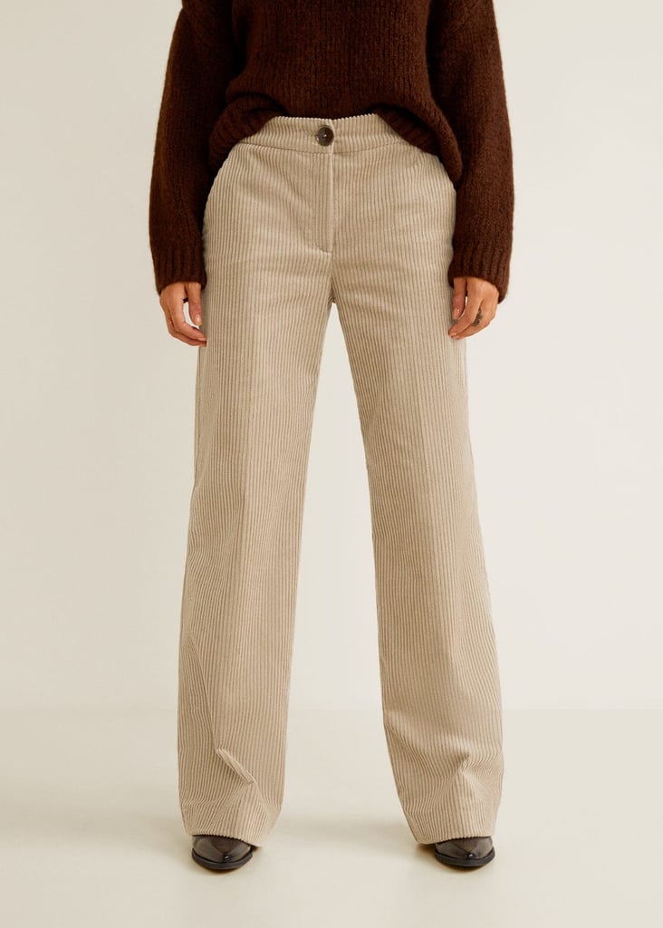 mango corduroy pants