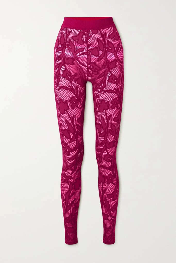 Alaïa Embroidered Stretch-Lace Leggings ($1,720)