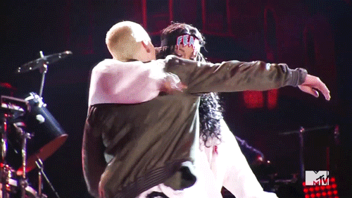 When Eminem and Rihanna Hugged It Out