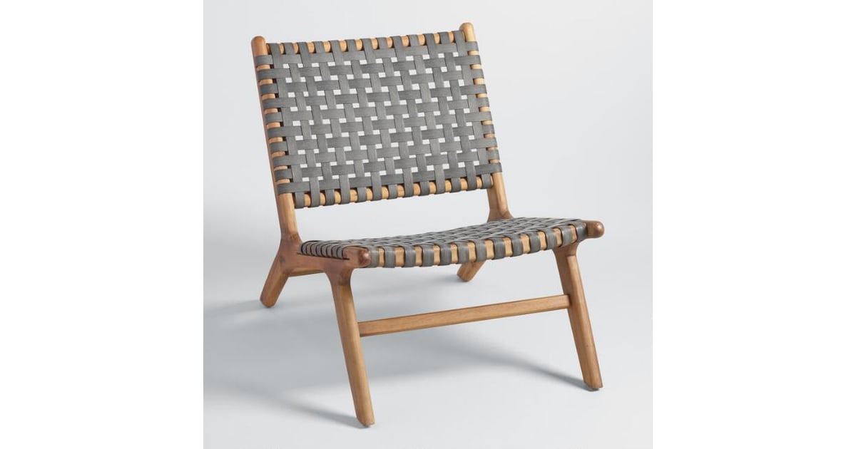 Gray strap girona outdoor accent chairs clearance