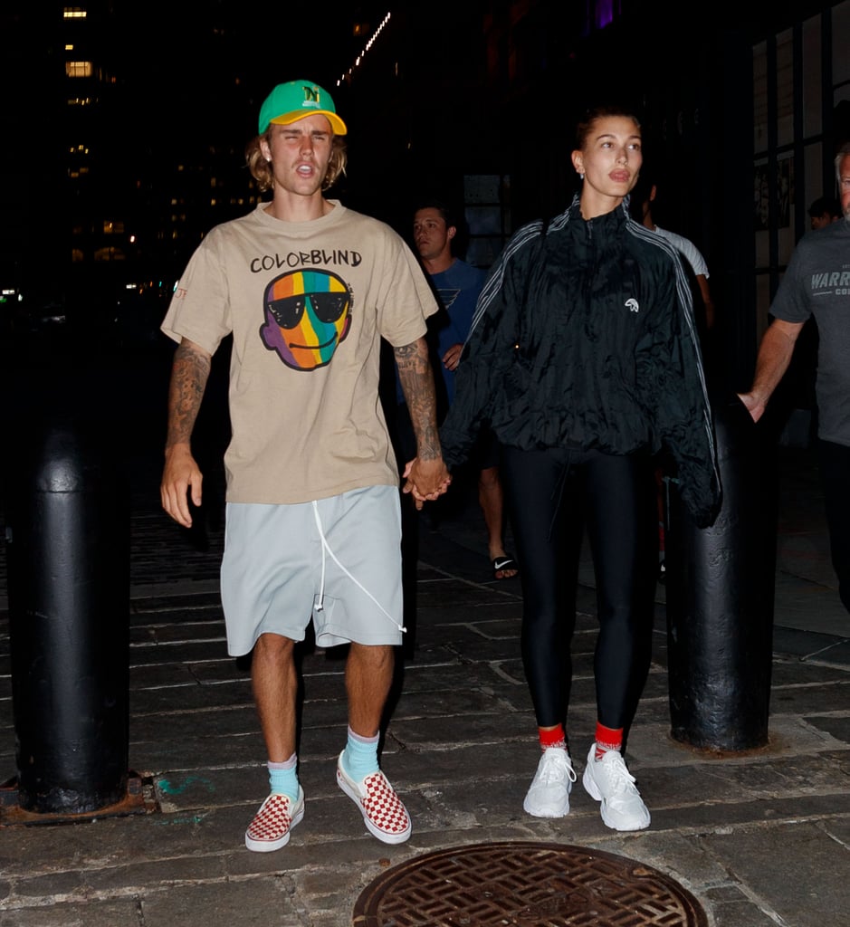 Justin Bieber Hailey Baldwin Matching Shoes and Socks 2018