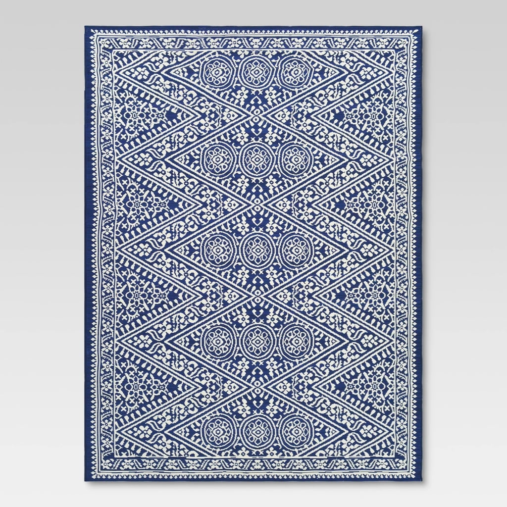 Tapestry Blue Outdoor Rug Outdoor Rugs From Target POPSUGAR Home UK Photo 75