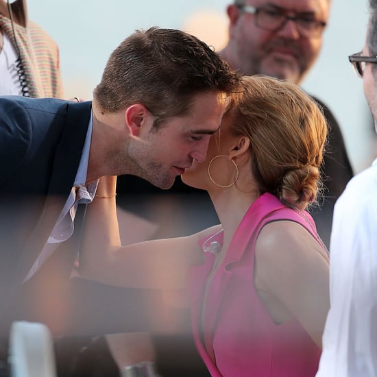 Robert Pattinson Kissing Kylie Minogue in Cannes