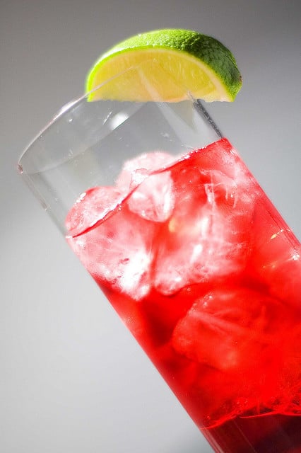 Sparkling Cran-Lime Spritzer