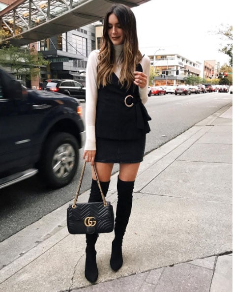 12 Chic, Easy and Effortless Ways to Wear Over The Knee Boots