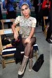 Lady Gaga Graces the Front Row at a Fashion Show After Her Epic Super Bowl Gig