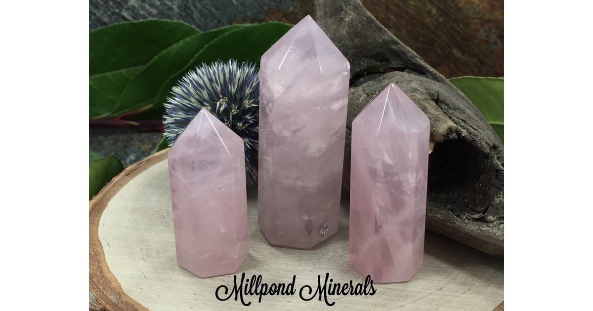 crystal tower rose quartz