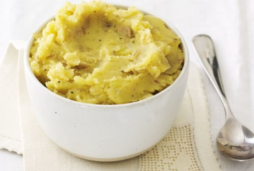 Side Dish: Caramelized Onion Mashed Potatoes