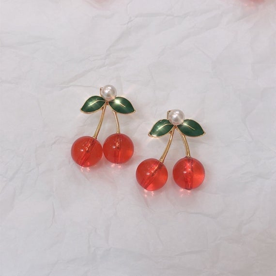 Jennie the Cherry Earrings