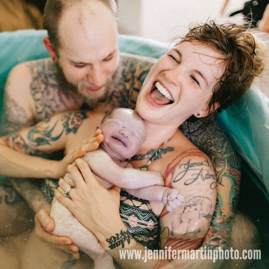 Intense Birth Photos