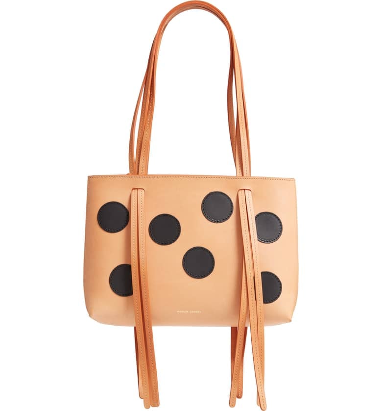 Mansur Gavriel Mini Fringe Dots Leather Bag