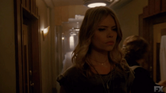 Tight Hallway Turns on AHS: Hotel