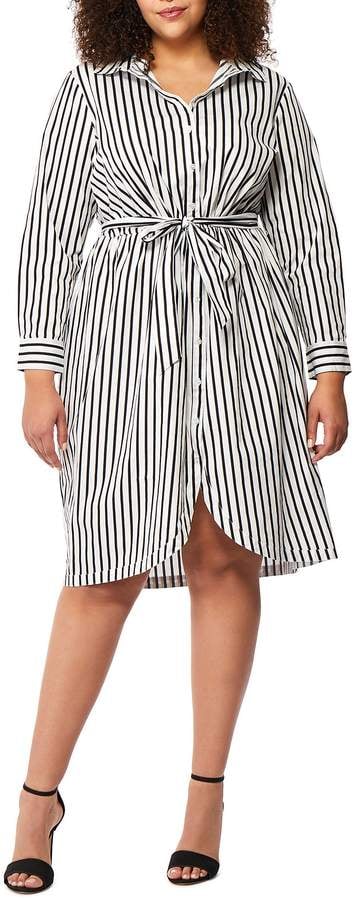 Rebel Wilson X Angels Stripe Shirt Dress