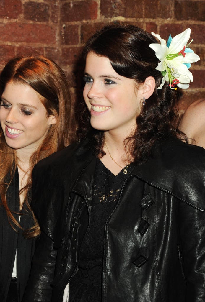 Princess Eugenie flashed a big smile at a 2010 event in London.