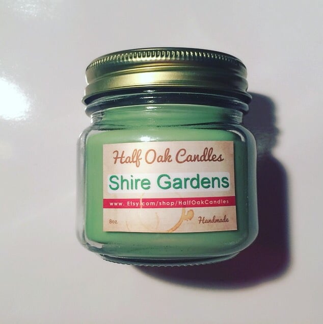 Shire Gardens candle ($14) with basil and freshly plucked lavender notes