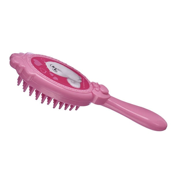 Pink Gidget Hairbrush