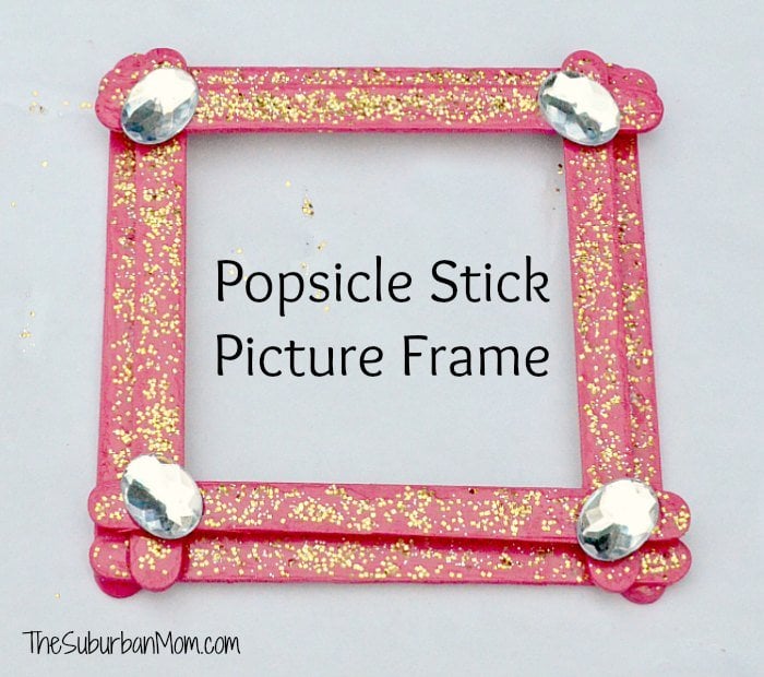 Popsicle Stick Picture Frame