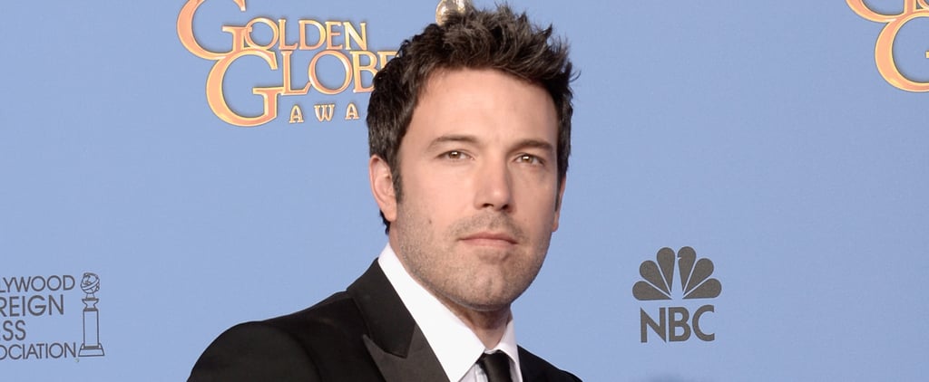 Ben Affleck at the Golden Globes 2014