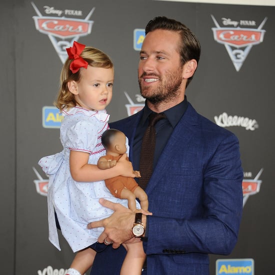 Armie Hammer's Daughter's Drawing of the Eiffel Tower