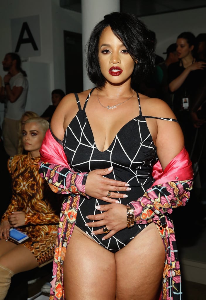 Dascha Polanco Wearing a Bodysuit at New York Fashion Week