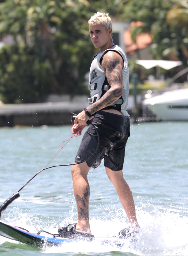 Justin Bieber in Miami Pictures July 2016