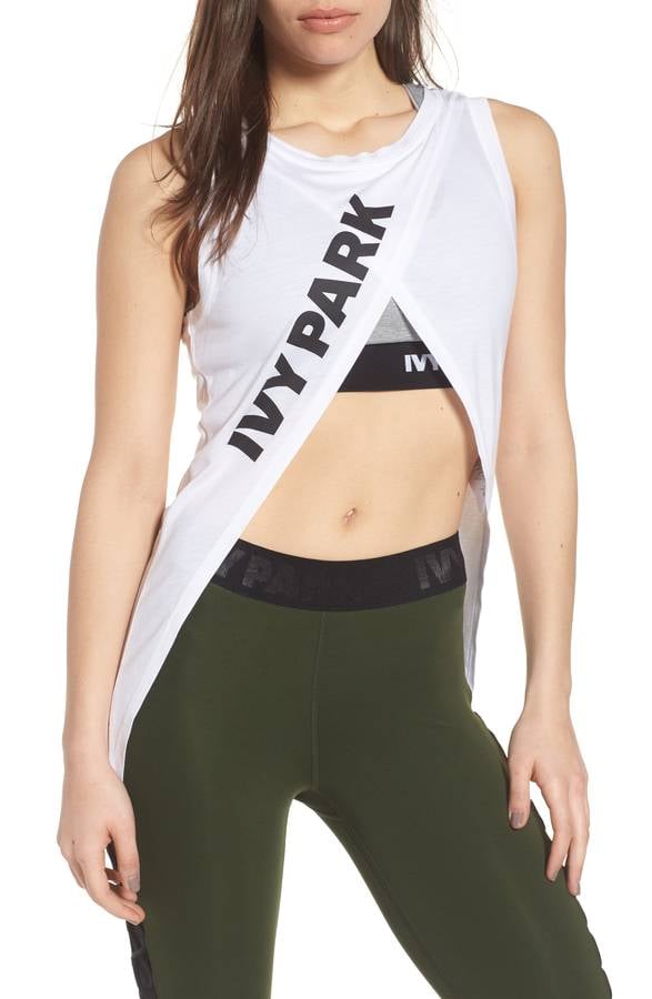 Ivy Park Cross Front Tank Top